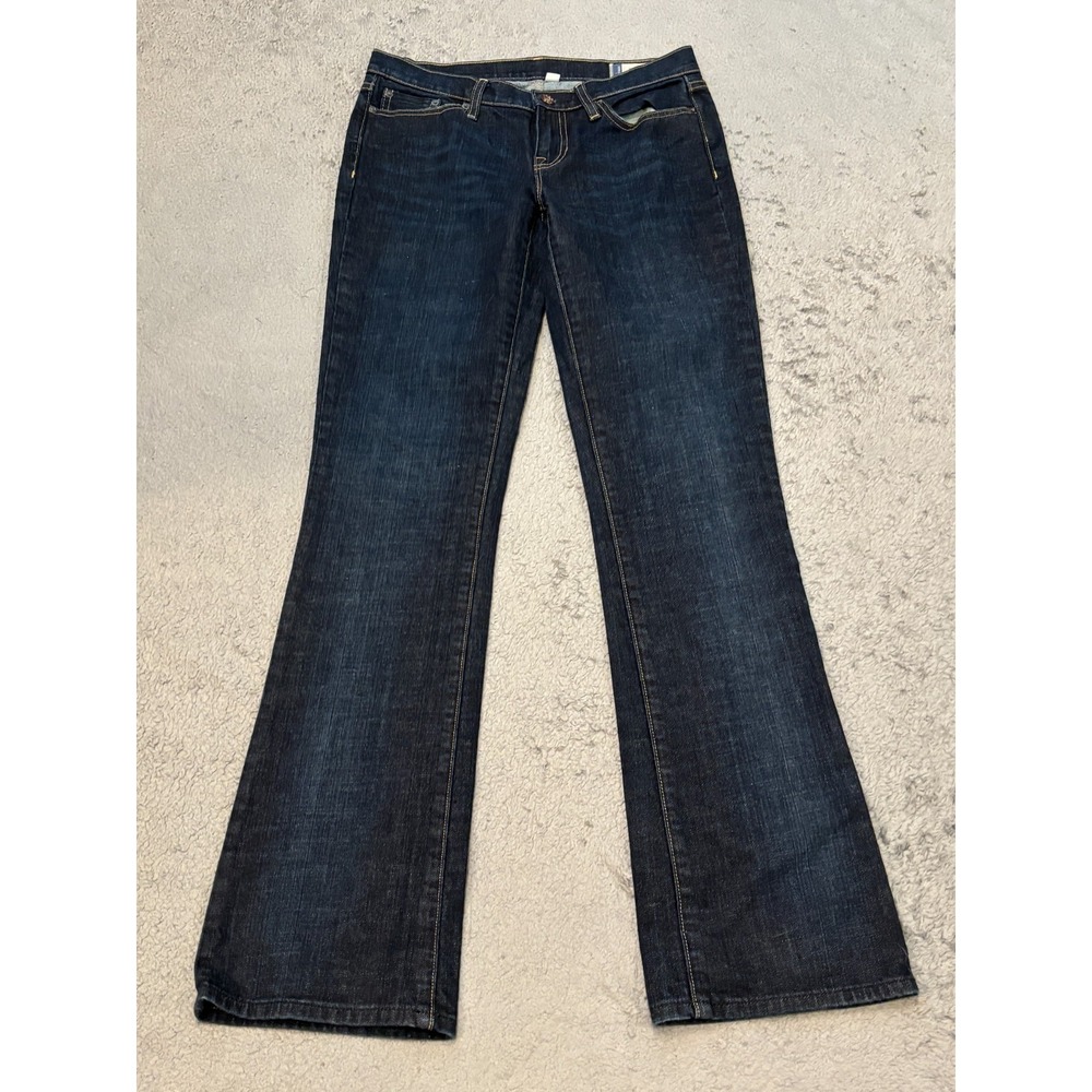 GAP Jeans Womens 4L Bootcut Stretch Blue Denim Dark Wash Casual Western